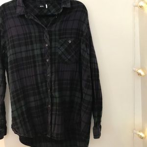 Urban Outfitters Tops - ππ Purple/Green Flannel ππ Urban Outfitters Tops - ππ Purple/Green Flannel ππ